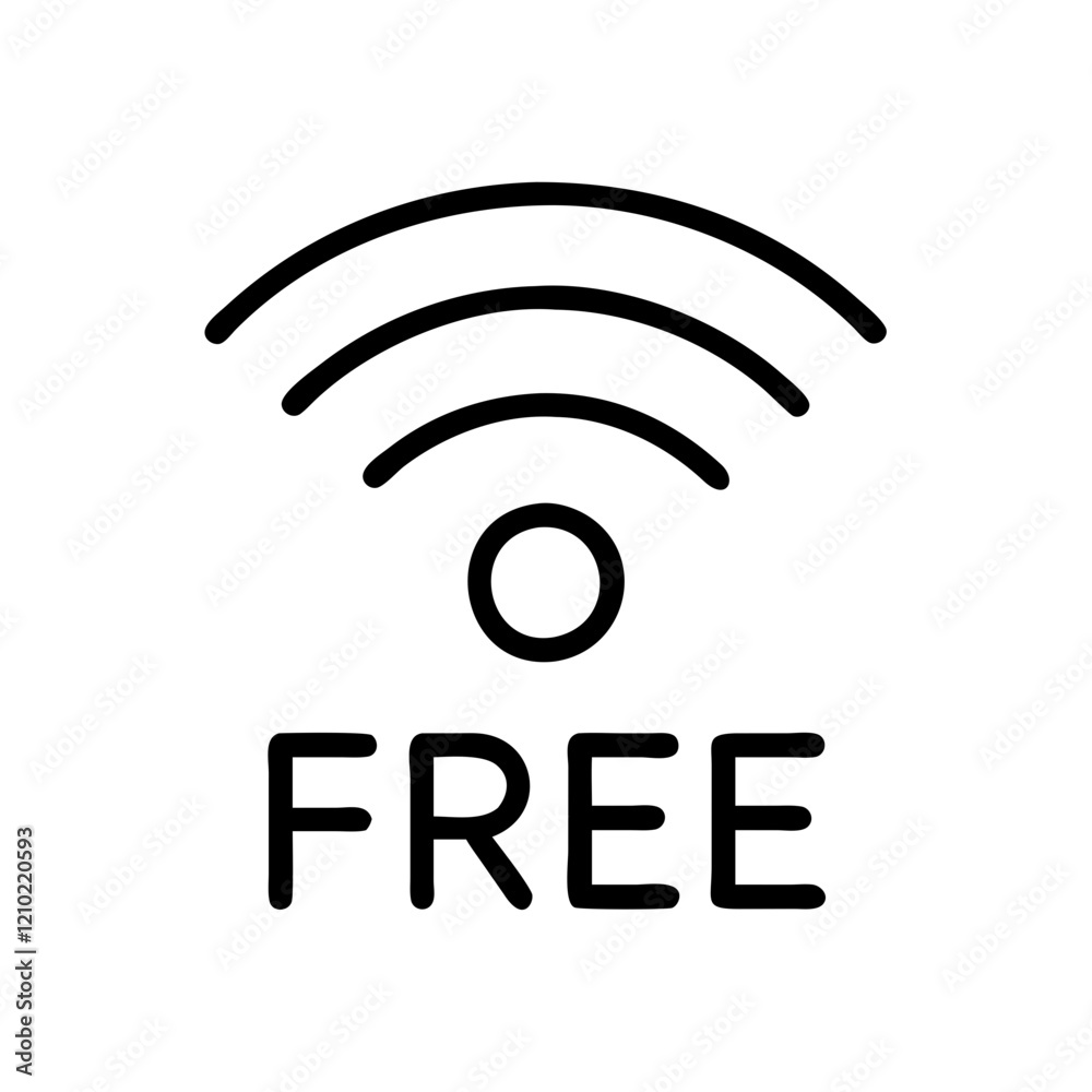 free wifi icon, free wifi line art - simple line art of free wifi, perfect for free wifi logos and icons free wifi icon, free wifi line art - simple line art of free wifi, perfect for free wifi logos and icons