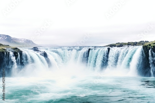 Nature waterfall landscape outdoors