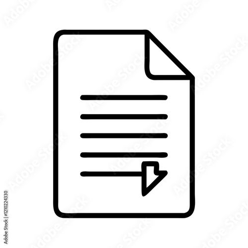 git ignore file icon, git ignore file line art - simple line art of git ignore file, perfect for git ignore file logos and icons