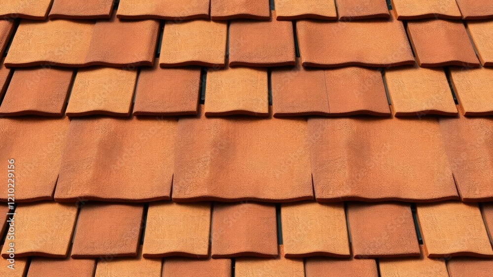 Clay shingle roof tile pattern featuring various shades of brown and beige with subtle texture, building elements, clay shingles Clay shingle roof tile pattern featuring various shades of brown and beige with subtle texture, building elements, clay shingles
