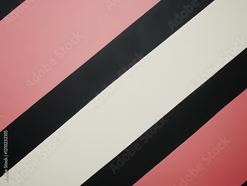 Free Download Abstract Diagonal Stripes in Pink Black and White - GFXLoad