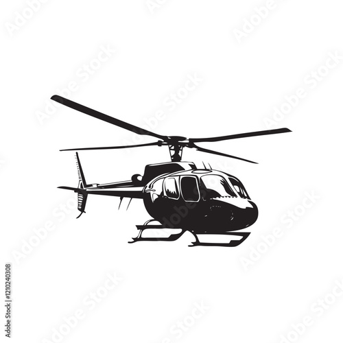 helicopter vector