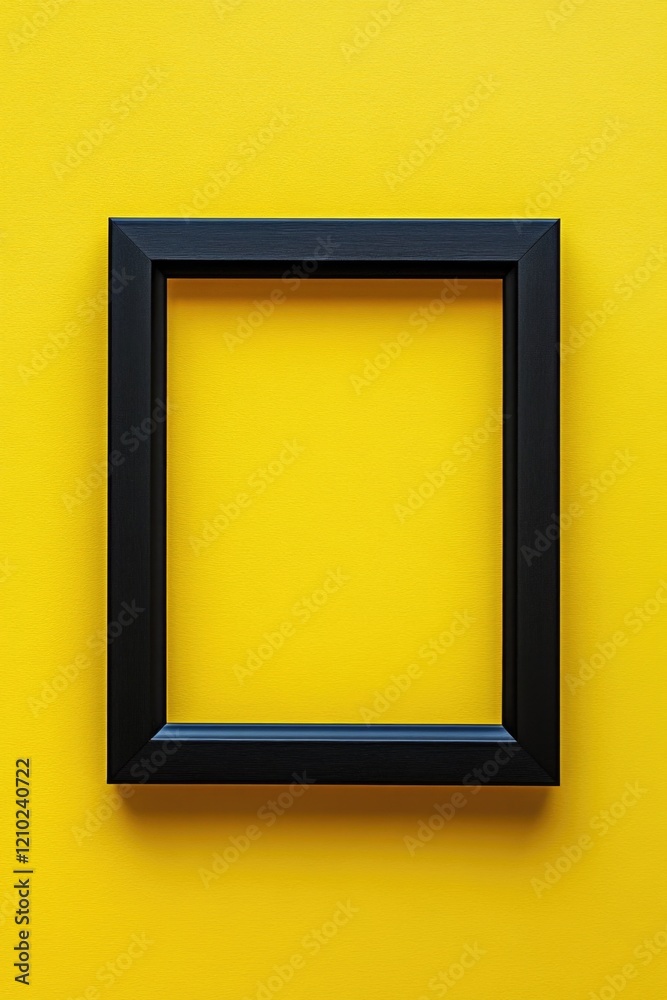 Frame on Yellow Wall