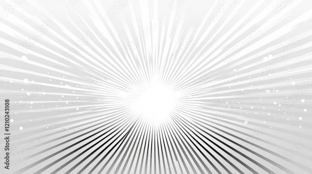 Abstract White and Gray Starburst Background Design Abstract White and Gray Starburst Background Design