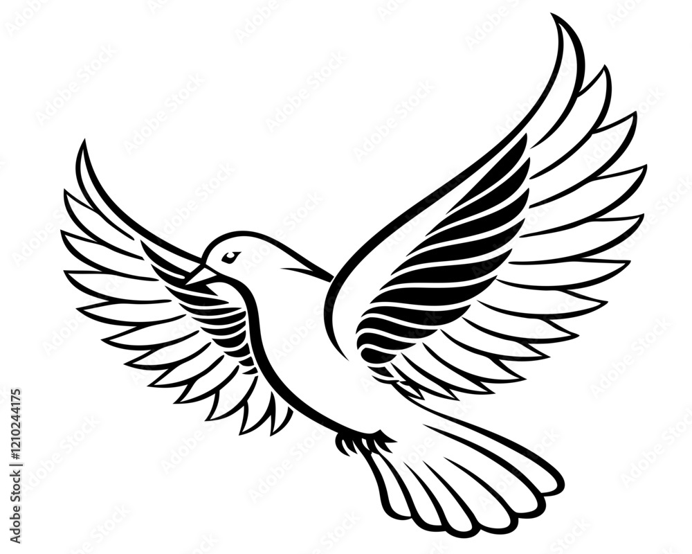 dove logo, black outline, vector graphic, transparent background dove logo, black outline, vector graphic, transparent background