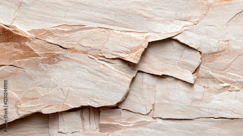 Close-up Beige Rock Texture Background