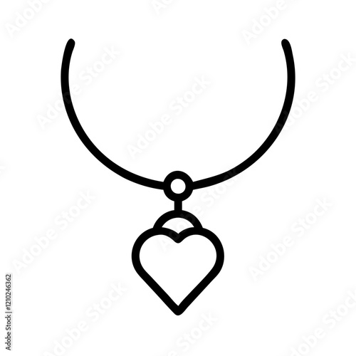 jewelry icon, jewelry line art - simple line art of jewelry, perfect for jewelry logos and icons