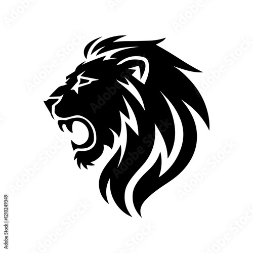 Wallpaper Mural Royal heraldic lions. Black silhouette of rampant lion and griffins for logo or coat of arms. Premium wild animal crest symbols.	
 Torontodigital.ca