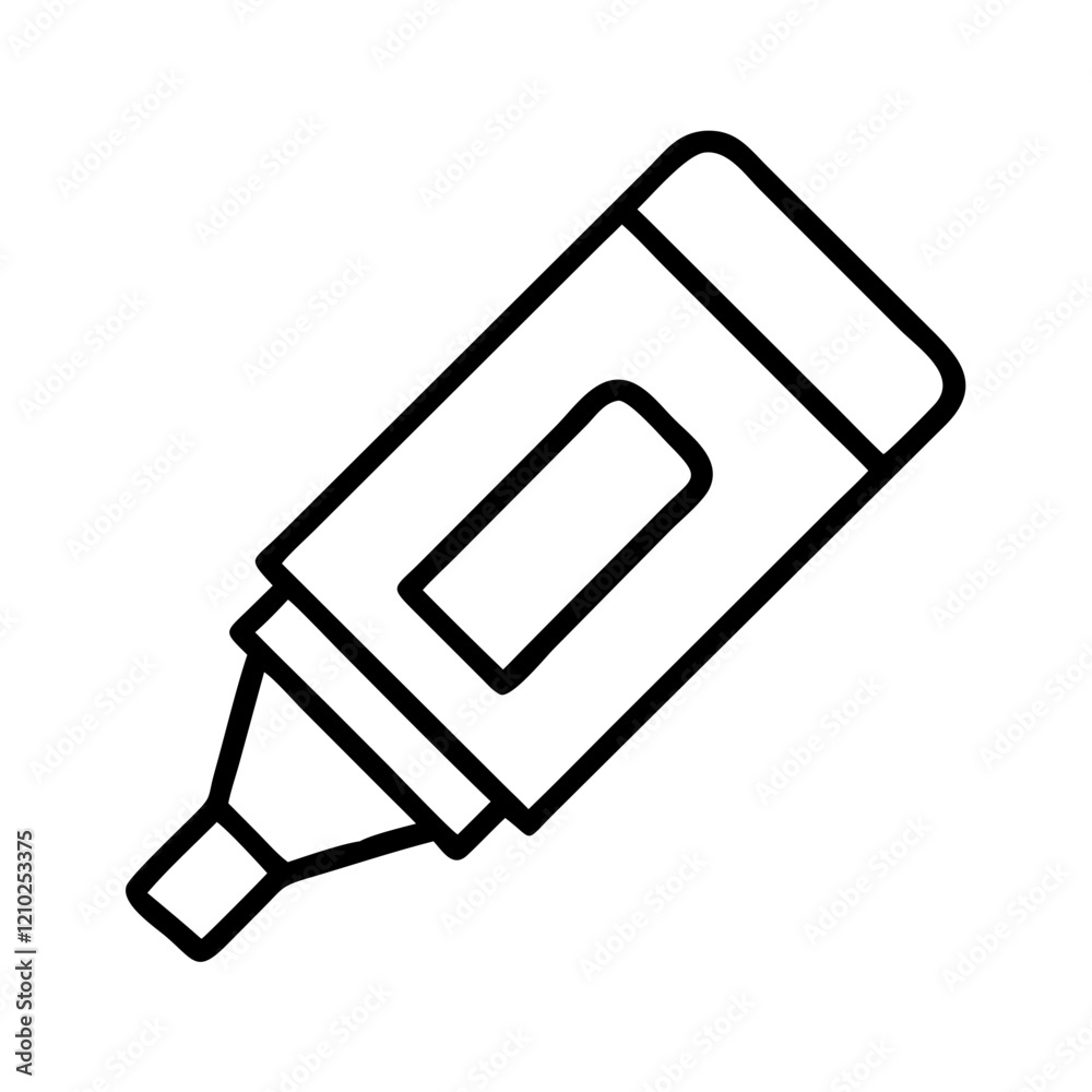 marker icon, marker line art - simple line art of marker, perfect for marker logos and icons marker icon, marker line art - simple line art of marker, perfect for marker logos and icons