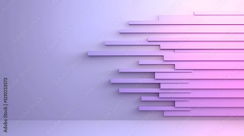 Obraz premium Elegant and Visually Striking Purple Abstract Gradient Background Featuring Dynamic Lighting Shadow Effects and a Sophisticated Minimalist Composition