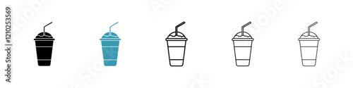 Frappe icons set in black filled and stroke line style