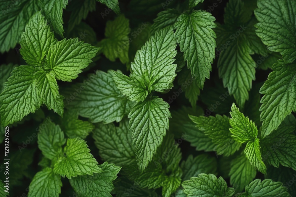 Mint Leaves Closeup Mint Leaves Closeup