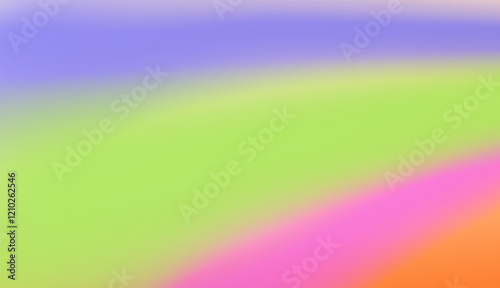 Colorful iridescent holographic rainbow background for bold cool design, prints, wallpapers.