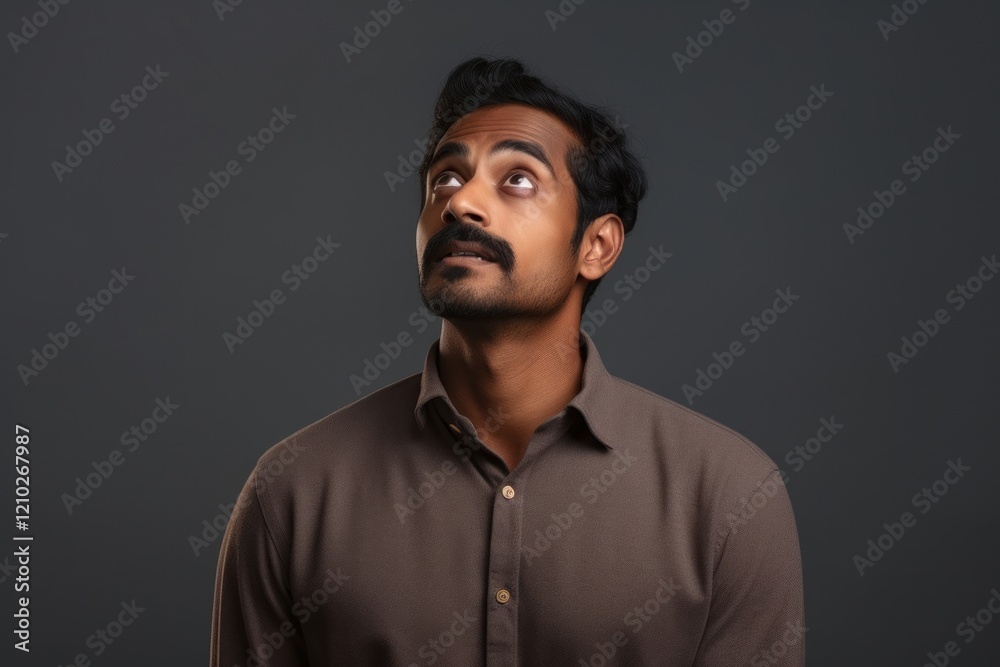 Obraz premium Indian man portrait looking adult