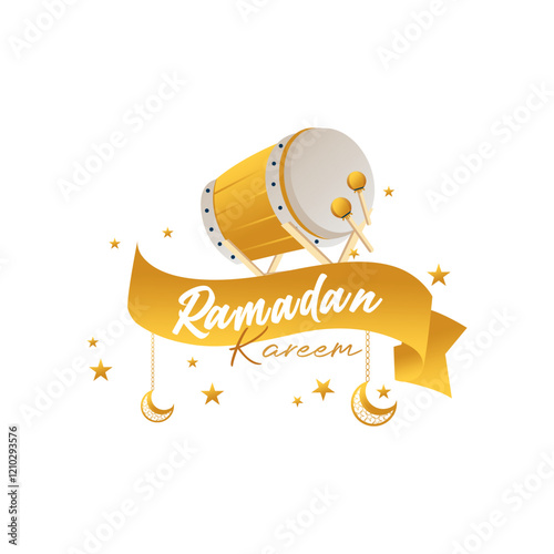 Ramadan Icons Pack Vector Ramadan Kareem Stock Vector