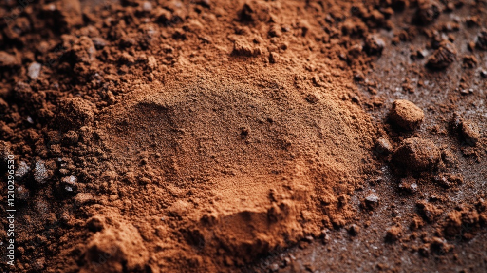 Cocoa Powder Texture Abstract Background Cocoa Powder Texture Abstract Background