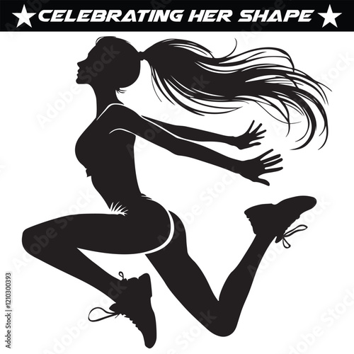 Celebrating Her Shape with Body Positivity and Confidence Through Self-Love and Empowerment