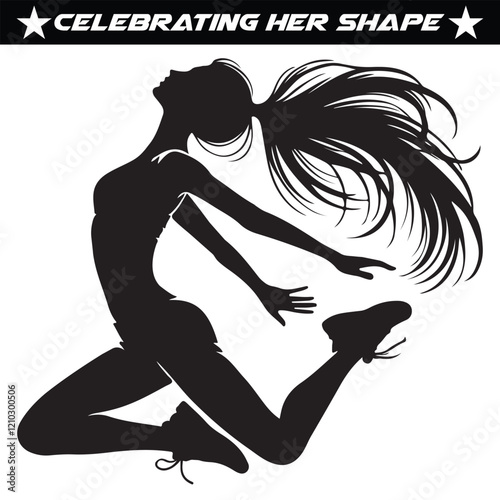 Celebrating Her Shape with Body Positivity and Confidence Through Self-Love and Empowerment