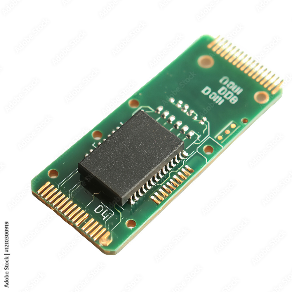 Innovative laser technology circuit board assembly electronics lab detailed close-up high-tech environment