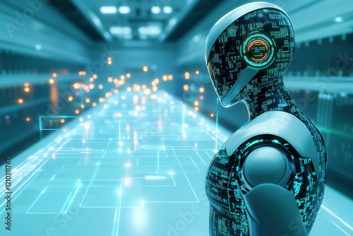 Advanced robotics independent, goal oriented problem solving, adaptive strategies, smart planning for innovative applications, agentic AI futuristic technology