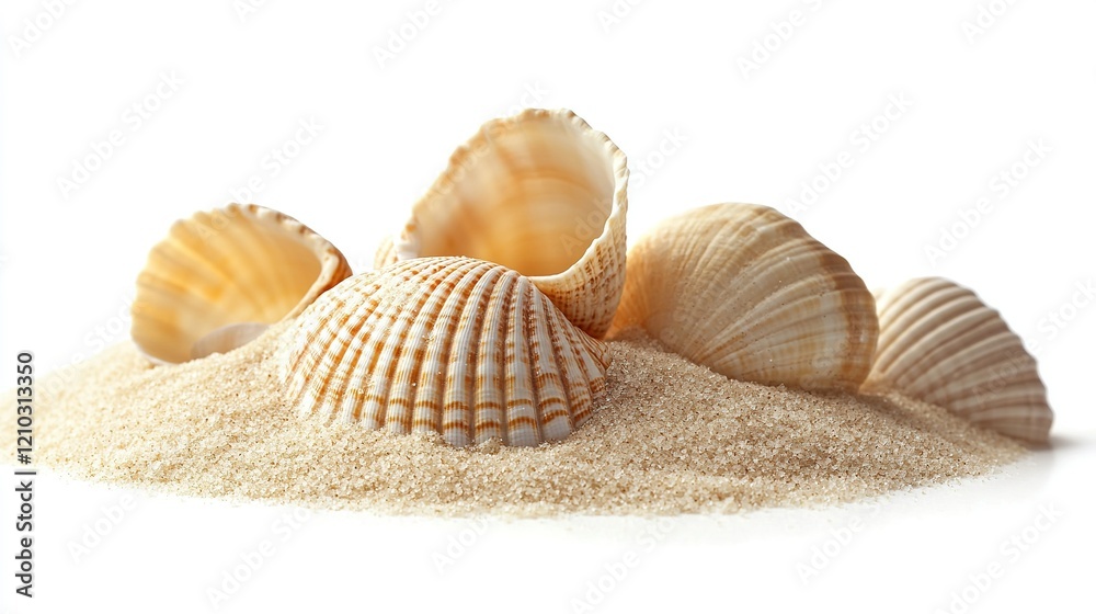 Sea shells turned into beautiful art Sea shells turned into beautiful art
