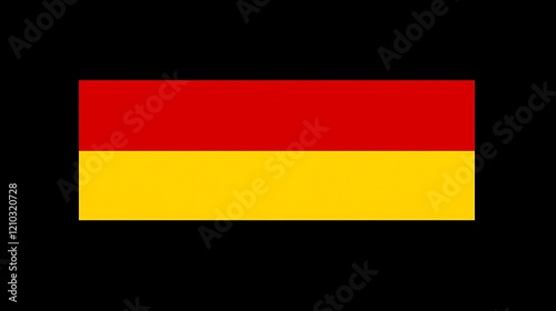 Free Download A Bicolor Flag Red Over Yellow Horizontal Stripes - GFXLoad