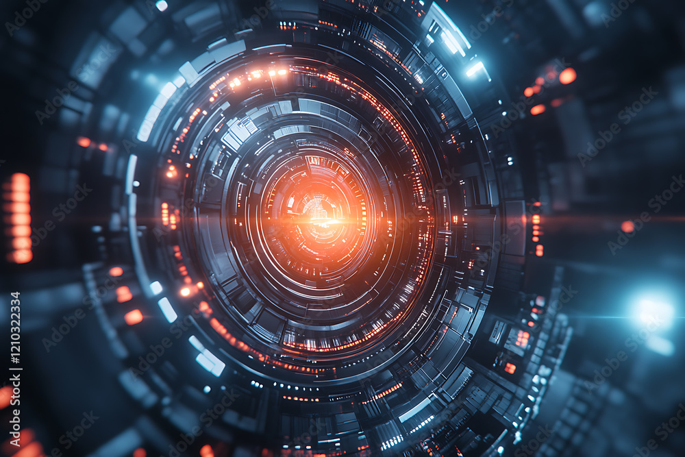 Abstract digital background featuring futuristic designs with elements in black and red colors. Abstract digital background featuring futuristic designs with elements in black and red colors.