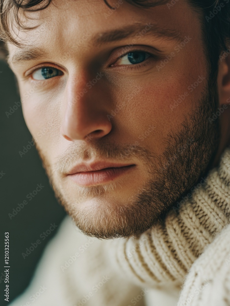 Obraz premium Contemplative Actor's Portrait