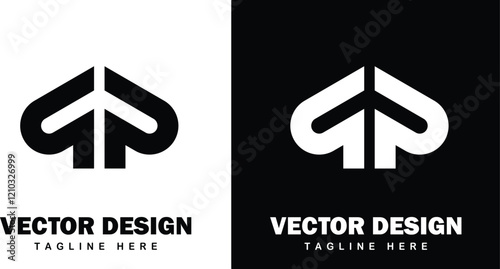 Vector Illustration, Logo Design, Art all in Illustration, Vector, Black and White silhouette