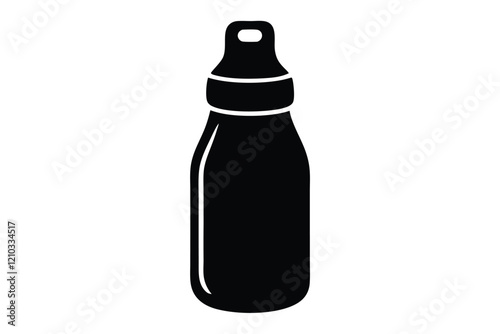 bottle of beer isolated