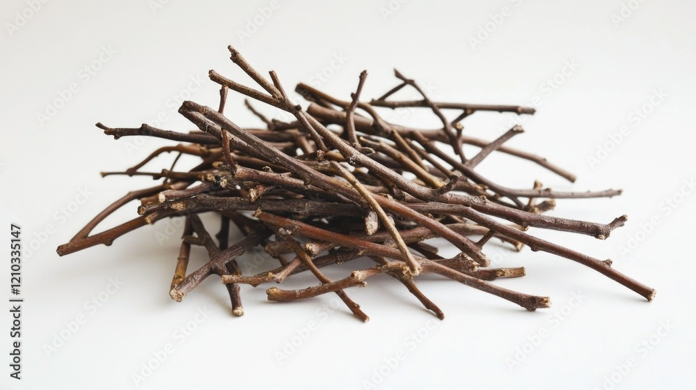 Fototapeta premium Natural Dried Branch Cluster