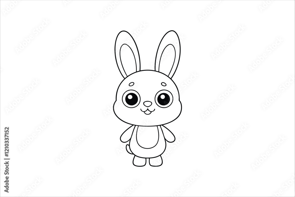 Obraz premium easter bunny with a background