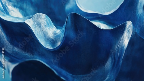 Crystal-clear Aquatic Abstract Art photo