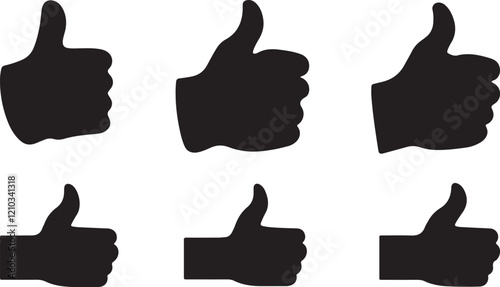 Thumbs Up Icon Variations