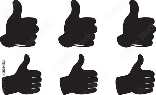 Thumbs Up Icon Variations