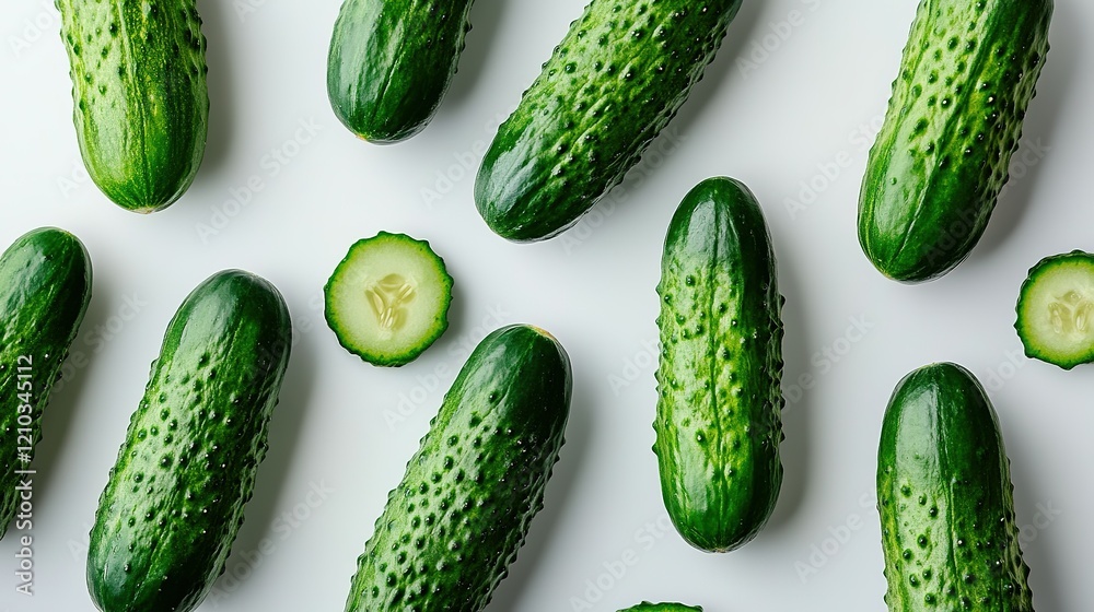 background cucumber