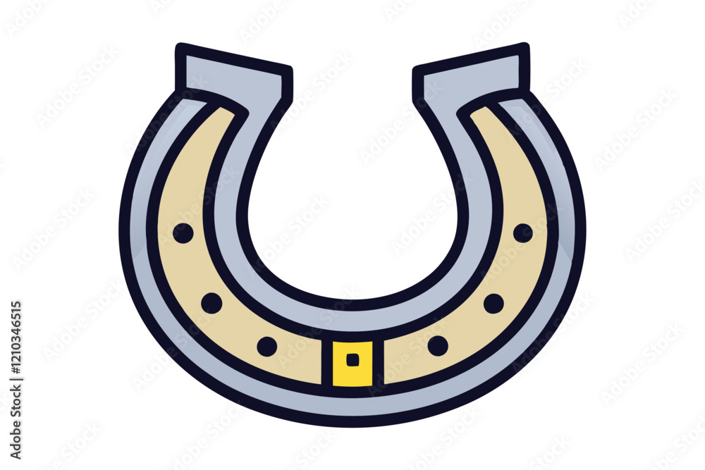 Horseshoe vector vector art illustration.eps Horseshoe vector vector art illustration.eps