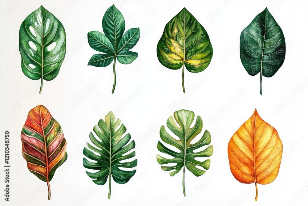 Obraz premium Colorful Autumn Leaf Collection