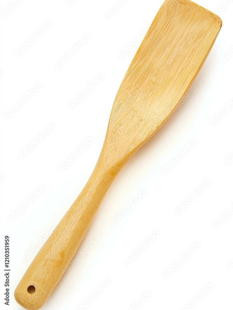 Wooden spatula, cooking utensil, kitchen tool, white background, food preparation (1) Wooden spatula, cooking utensil, kitchen tool, white background, food preparation (1)