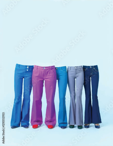 jeans isolated