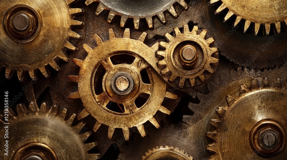 AGILE software development, gears concept AGILE software development, gears concept