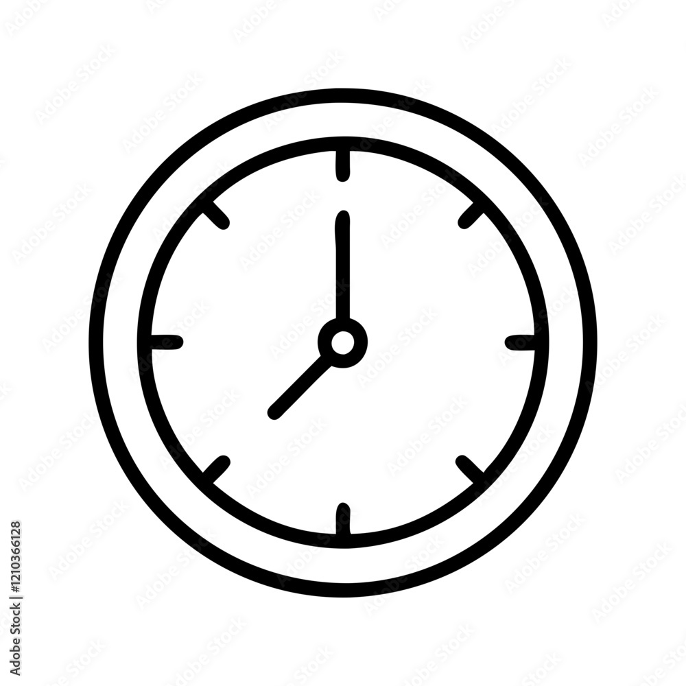 midnight clock icon, midnight clock line art - simple line art of midnight clock, perfect for midnight clock logos and icons midnight clock icon, midnight clock line art - simple line art of midnight clock, perfect for midnight clock logos and icons
