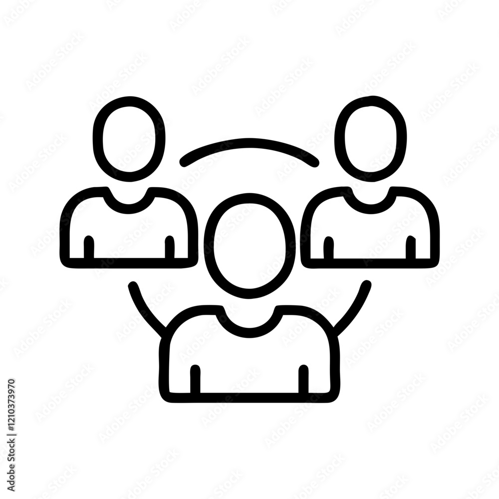 participants icon, participants line art - simple line art of participants, perfect for participants logos and icons participants icon, participants line art - simple line art of participants, perfect for participants logos and icons
