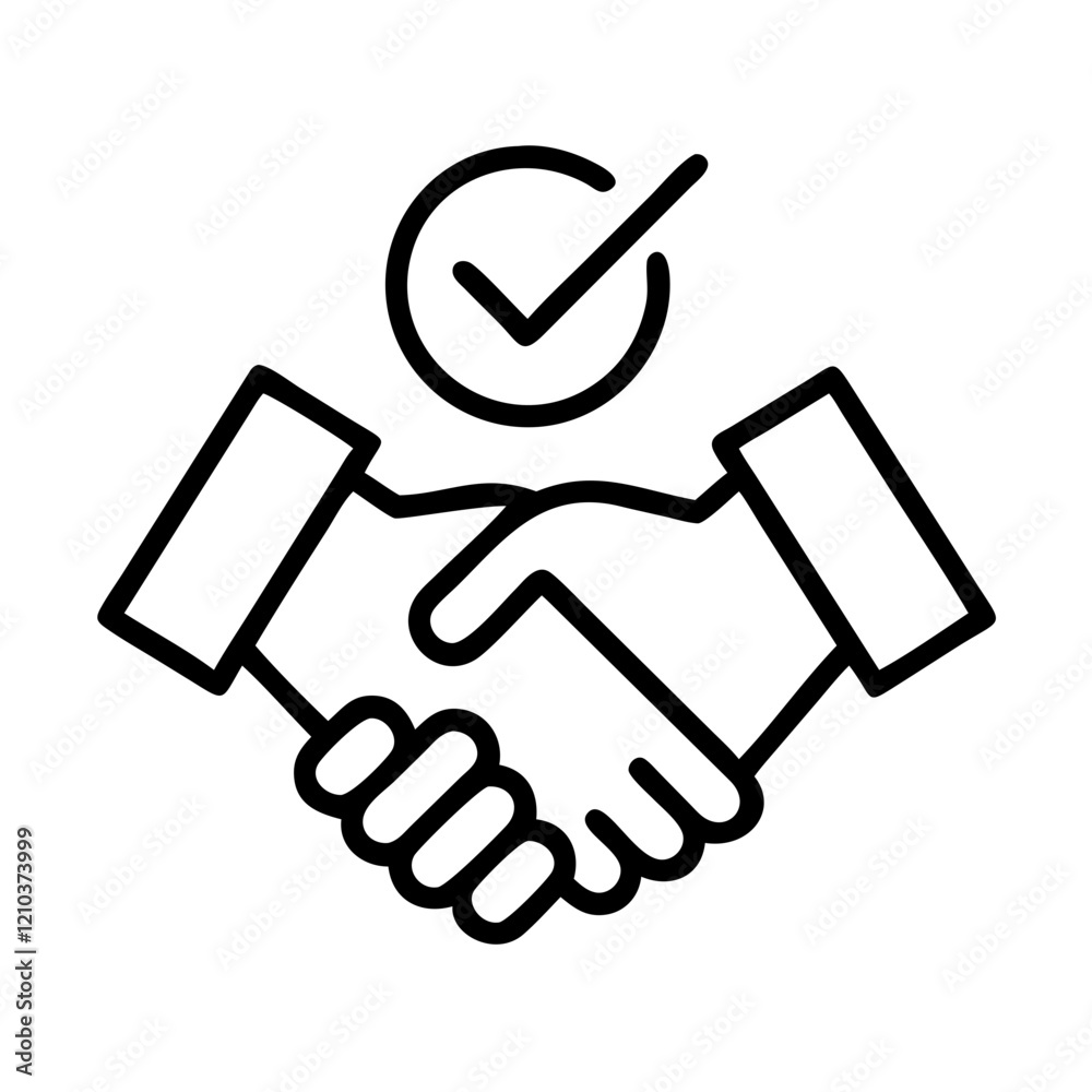 partnership icon, partnership line art - simple line art of partnership, perfect for partnership logos and icons partnership icon, partnership line art - simple line art of partnership, perfect for partnership logos and icons