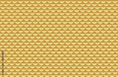 golden fish scales, mermaid tail pattern gold art line, golden tile pattern line, gold colored half circle motif texture