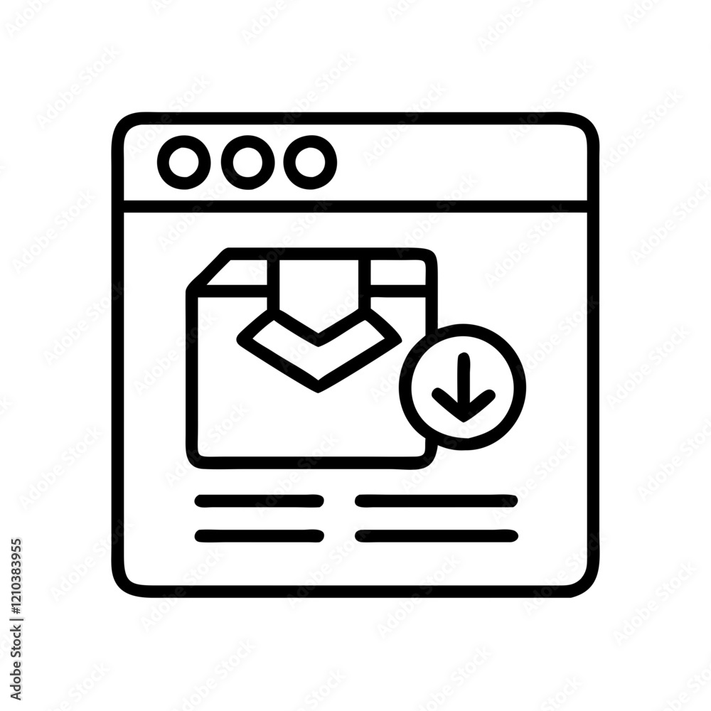 preorder icon, preorder line art - simple line art of preorder, perfect for preorder logos and icons preorder icon, preorder line art - simple line art of preorder, perfect for preorder logos and icons