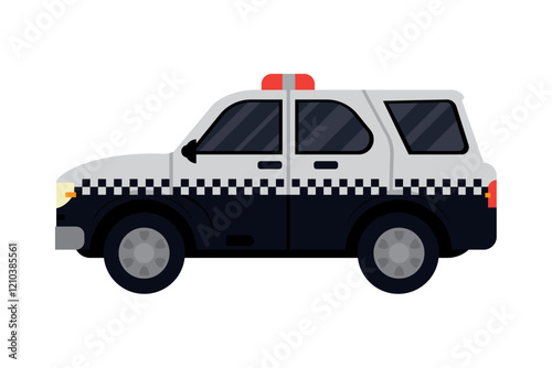police truck modern