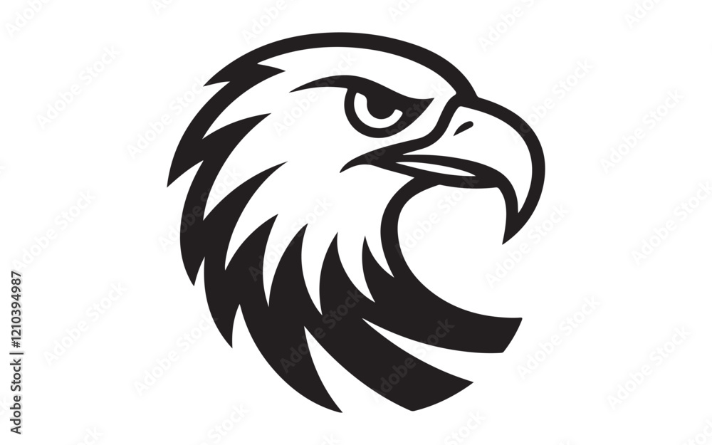 Obraz premium eagle head vector