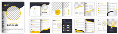 Company profile brochure design company profile editable brochure template