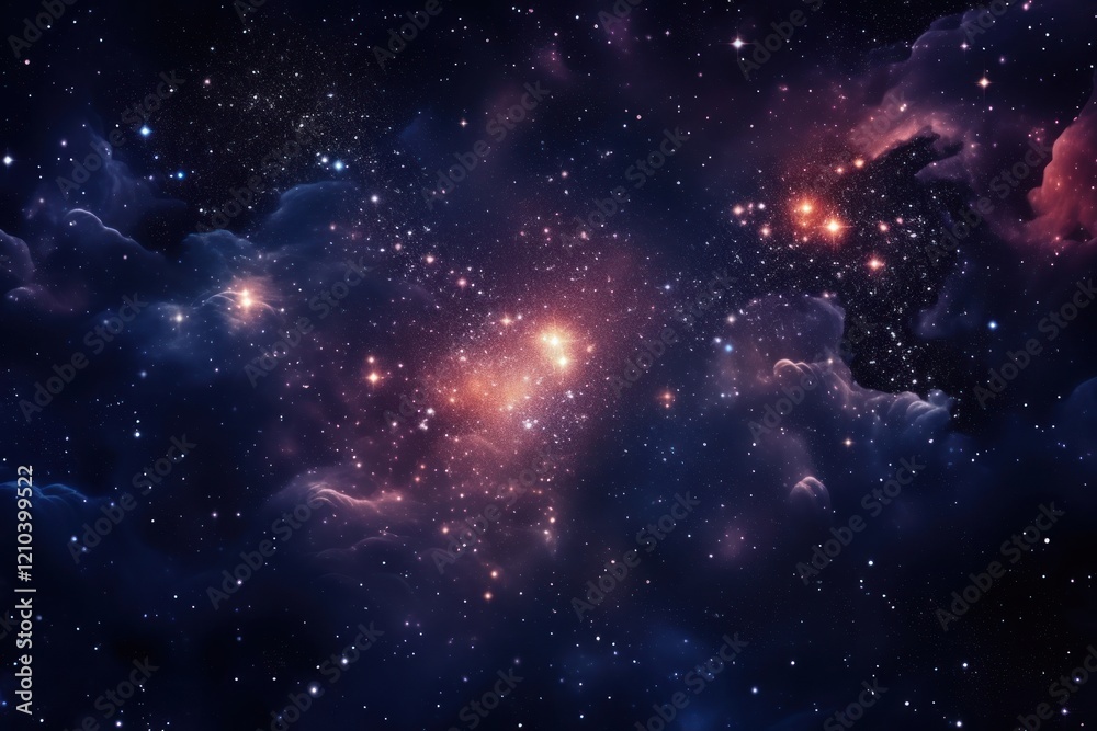 Glowing star field astronomy universe Glowing star field astronomy universe